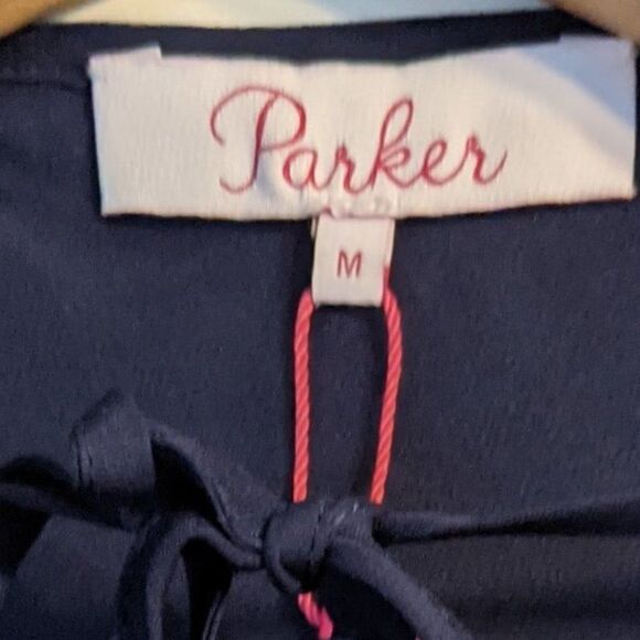 Nwt Parker | Larah Silk Georgette Blouse in Raven - Picture 7 of 10